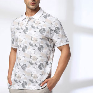 Polo de golf personnalisé pour homme de haute qualité, séchage rapide, imprimé, couleur unie, jersey à manches courtes, fourni par l'usine - Product Image 1