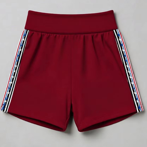 Shorts de boxe en tissu polyester, graphismes personnalisés, broderie de logo, vêtements de fitness respirants, taille personnalisée - Product Image 1