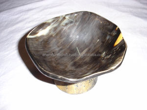 Juego de cuencos para servir cuernos naturales de ágata de marca de alta calidad, cuencos de afeitar redondos pulidos hechos a mano para el hogar, Hotel, restaurante, Koi - Product Image 2