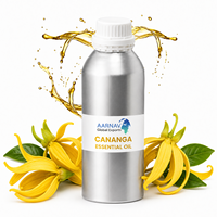 Huile Essentielle de Cananga 100% Pure, Extrait Floral de Cananga Odorata Distillé à la Vapeur, Note de Fond pour Parfum, Soins de la Peau, Savon, Aromathérapie
