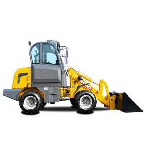 Nhỏ loader 1000kg 1ton 2205lbs wl12 EPA tire4 euro5 động cơ Bốn bánh xe ổ đĩa Nhỏ Gọn Mini kết thúc trước bánh xe tải