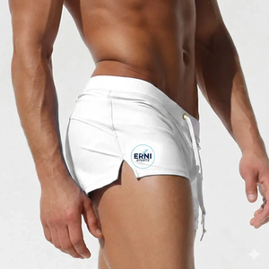 Trajes de Baño de Secado Rápido para Hombre, Tejidos, Casuales, 10 Colores, Shorts de Playa de Verano, Bolsillo Trasero, Cintura Elástica, Shorts de Surf - Product Image 5