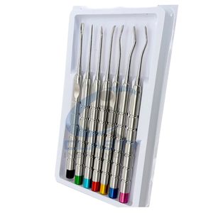 INSTRUMENTS DENTIERS CLASTY Instruments d'extraction dentaire en acier inoxydable Outils chirurgicaux manuels Classe I Certifiés CE Plusieurs couleurs - Product Image 4
