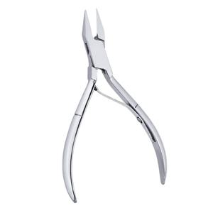 Coupe-ongles à ressort simple en acier inoxydable chirurgical de haute qualité, outil professionnel de manucure et pédicure pour salon - Product Image 1