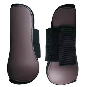 Protège-tendons pour chevaux, bandages élastiques légers en maille pour la protection des jambes, équipement équestre vétérinaire - Product Image 3