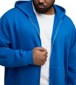 Wholesale Cheap Price <b>Men</b> Zipper Hoodies Custom Made 100% Cotton <b>Fleece</b> Winter Fashion <b>Oversized</b> Casual <b>Fleece</b> <b>Hoodie</b> - Product Image 2