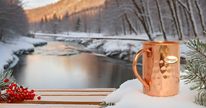 Copper Moscow Mule <b>Mug</b> - 16 Oz Capacity - 100% (Hammered) - Product Image 5