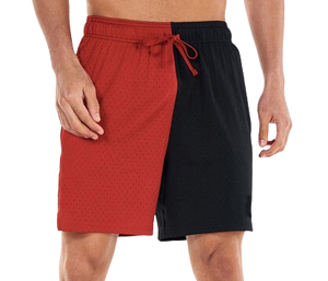 Pantalones Cortos de Baloncesto de Malla con Logotipo Personalizado, Estilo Vintage Urbano, Perforados y Bordados, para Hombre, Marca Magic Just - Product Image 6