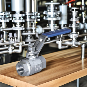 Robinet à boisseau sphérique en acier inoxydable - Product Image 4