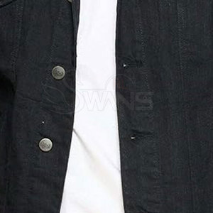 Diseña Tu Propio Logotipo Frontal, Chaqueta Vaquera de Invierno para Hombre, Alta Calidad, 100% Algodón, Transpirable, Cantidad al por Mayor para Venta en Línea - Product Image 5