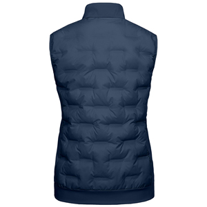 Chaleco Acolchado Impermeable con Cuello Alto y Cremallera, Logotipo Personalizado, Cálido, Largo, de Algodón, para Mujer, Uso Formal en Invierno y al Aire Libre - Product Image 6