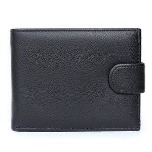 <b>Men</b> Genuine <b>Leather</b> Minimalist <b>Wallet</b> Gift <b>for</b> Him Groomsmen Father’s Day Money Clip Slim Compact Card Holder Cash Pocket - Product Image 1