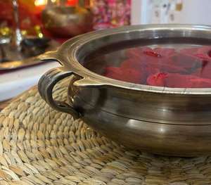 Nuevo Cuenco Decorativo Diwali con Soporte para Velas, Diya Flotante y Flores para Decoración Festiva del Hogar, Mesa, Bodas y Hoteles - Product Image 5