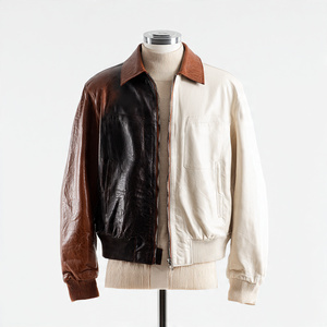Veste en cuir de haute qualité, très élégante et stylée - Product Image 3