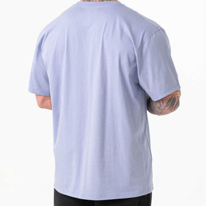 Camiseta Antiarrugas de Secado Rápido y Transpirable, 100% Algodón, para Verano, Oferta, Precio Bajo, Hombros Caídos, Lisa, Cómoda, Corte Regular - Product Image 5