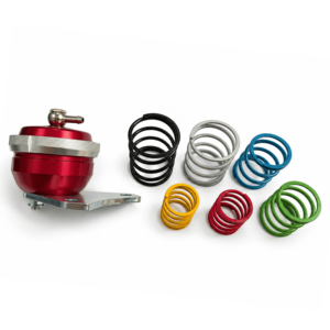 Nuevo Kit de Actuador de Alto Rendimiento, Válvula de Descarga Externa con 6 Opciones de Resorte, Cuerpo de Aluminio Anodizado Rojo, Ajuste Universal para Turbo - Product Image 3
