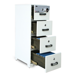 Fireproof Filing Cabinets FACTORY FRC4 LED White - Product Image 3