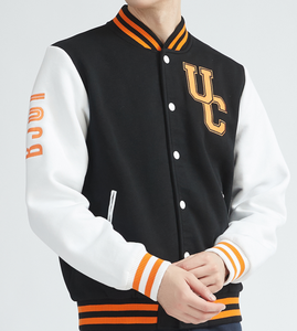 Cheap Price <b>Men's</b> Custom Eco-Friendly Casual Winter Varsity <b>Jacket</b> Front Logo College Letterman <b>Baseball</b> Bomber Style Wholesale - Product Image 4