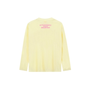 Camiseta de Manga Larga para Mujer, Ligera, de Malla, Estilo Crop, Oversize, con Encaje, Casual, Streetwear, OEM, ODM, Logotipo Personalizado - Product Image 3