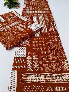 Lo último en telas de mezcla de algodón Ankara y estampado de cera Africana 2025 para vestidos de mujer con estilo y ropa para niños Etiopía - Product Image 3