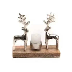 Traditional Metal <b>Christmas</b> Tealight Holder <b>for</b> Seasonal Candle Decorations Festive <b>Table</b> Centerpieces and Holiday <b>Gift</b> - Product Image 4