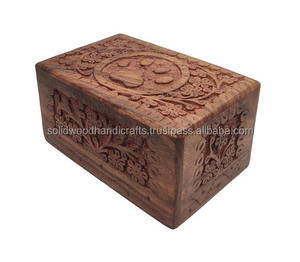Handmade Funeral Wooden Urn for Pet <b>Ashes</b> Wood Cremation Urns for Cat and <b>Dog</b> <b>Ashes</b> - Product Image 3