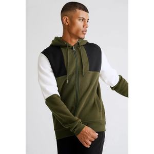 Manufacturer Men's Cotton Hoodie Zip up Casual Blank Streetwear Comfortable Workout Custom Printing Hoodie for Men - Product Image 5