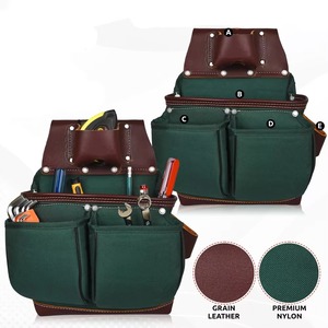 Professional Best Quality Tool Bag With Belt for Sale Premium Quality Men's PU Leather Tool Kit Belts - Product Image 6