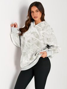 <b>Women's</b> Oversized Hoodie <b>Fleece</b> Pullover Solid <b>Black</b> Hooded Sweatshirt Regular Fit Long Sleeve Casual Streetwear Autumn Wear - Product Image 3