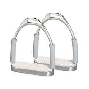Estribos de Acero Inoxidable de Cuatro Barras para Montar a Caballo, Equipo de Protección y Seguridad Cómodo - Product Image 3