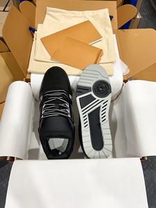 Genuine Goods Luxury <b>Trainer</b> Sneakers for Men Retro Basketball Tennis & Casual Shoes Mesh Lace-up Walking Style - Product Image 5