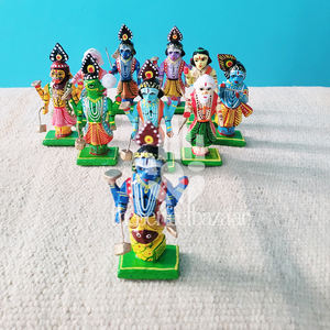 Theperfectbazaar Ensemble de décoration d'intérieur en bois Das Avatar, lot de 5 - Product Image 5