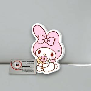 Plaques magnétiques en acrylique pour extensions de cils, personnalisées avec logo professionnel, motif Hello Kitty, fleur, papillon, diamant, marque privée - Product Image 4