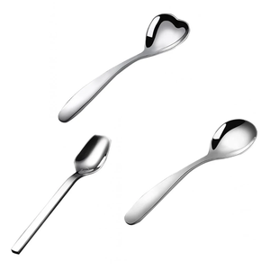 Stainless Steel Soup <b>Spoon</b> With Mirror Polish and Short Handle For Wedding <b>Table</b> Decor Rice Soup <b>Spoon</b> Use - Product Image 2