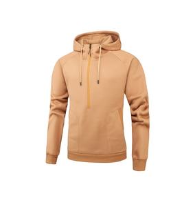 Custom logo New Latest Fashion Spring Pullover Hoodie Men Custom Print Patch Camouflage Cotton Half-<b>zip</b> <b>Hooded</b> Hoodies - Product Image 1
