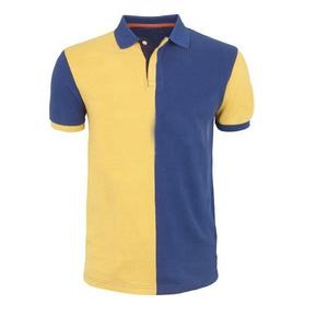 เสื้อเชิ้ตแขนสั้นลายทางผ้าฝ้าย 100% สำหรับผู้ชาย แต่งขอบตัดสี สำหรับใส่ในช่วงฤดูร้อน - Product Image 4