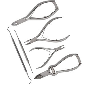 Ensemble de podologie 6 pièces en acier inoxydable, kit d'outils de soin des ongles des pieds - Product Image 3