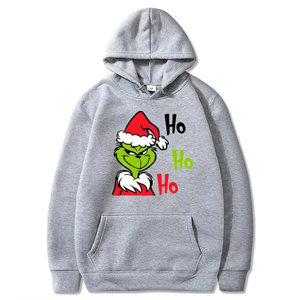 Sudadera con Capucha Blanca de Algodón con Estampado de Dibujos Animados, Unisex, Informal, de Invierno, con Logotipo Frontal y Bolsillo - Product Image 6