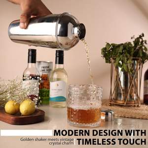 Shaker à cocktails Prarabdh en acier inoxydable 750 ml, anti-fuite, outil de bar, prix de gros pour exportateurs - Product Image 4