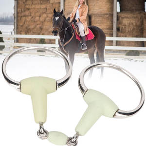Diseño de acero inoxidable, acción suave para caballos jóvenes, bocados para caballos de construcción robusta para un manejo confiable. - Product Image 4