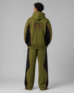 Conjunto Deportivo Personalizado 2026, 100% Algodón, Corte Ajustado, para Hombre, con Logotipo de Marca Personalizado, Ropa Deportiva de Invierno de Secado Rápido, OEM - Product Image 6