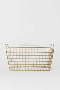 ตะกร้าลวดโลหะทนทานแบบเปิดด้านบนสำหรับจัดเก็บในครัว ผลไม้ และผัก - Product Image 6