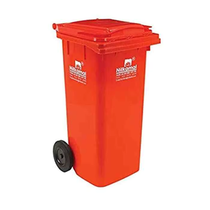 Plastic Dustbin with Wheel Portable & <b>Large</b> Capacity Designed for Easy Waste Disposal Transportation in Office Hotel Hospital - Product Image 4