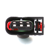 Connecteur Électrique Automobile Scellé 3 Broches Jinhang3p-BH avec Verrou de Sécurité Rouge pour Capteur de Position d'Arbre à Cames et Capteur de Radar de Stationnement VW BMW