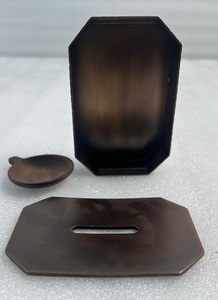New Style Brass Soap Dish Holder With Drainage Design For Hotel Bathroom <b>Vanity</b> Decoration Accessories - Product Image 5