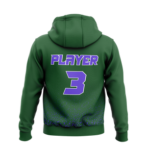 เสื้อฮู้ดดี้ผู้ชายแบบสปอร์ต ผ้าโพลีเอสเตอร์/คอตตอนฟลีซ ปักลาย 3 มิติ ระบายอากาศได้ดี ทรงปกติ - Product Image 4