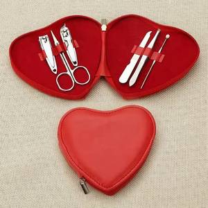 Morje Surgical Stainless Steel Nail <b>Kit</b> Clipper Scissor File Portable Case <b>Manicure</b> Tools Set Adult Classic Style Professional - Product Image 2