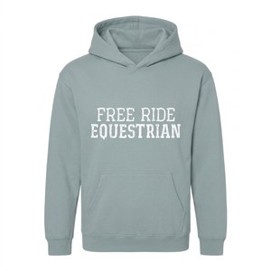 Sudadera con Capucha Ligera Unisex de Felpa 100% Algodón con Estampado de Letras Grises, Bolsillo Canguro y Nombre Personalizado - Product Image 2