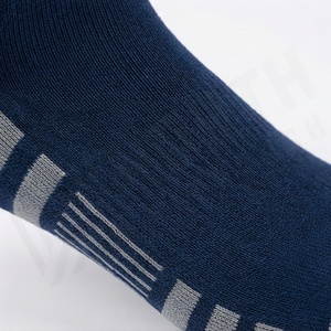 Knee High <b>Running</b> <b>Socks</b> Breathable Striped Design for Adults Sports <b>Compression</b> Support Standard Thickness Knitted Style - Product Image 5