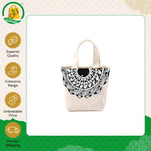 New Stock Arrival High Quality Customized Organic Cotton <b>Canvas</b> Reusable Tote Shopping <b>Bags</b> with Logo Print and Self Handle - Product Image 2